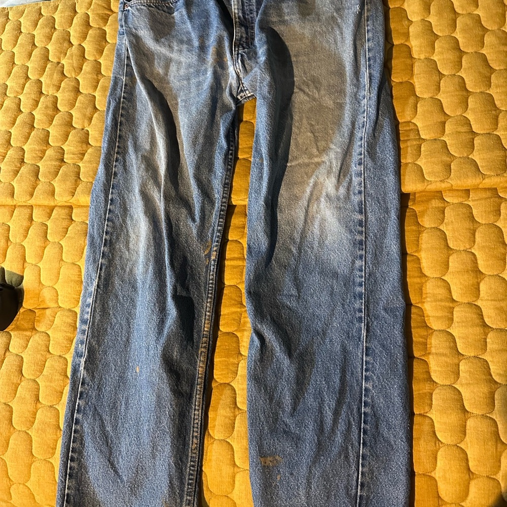 Vintage orange tab 70s medium wash Levi’s